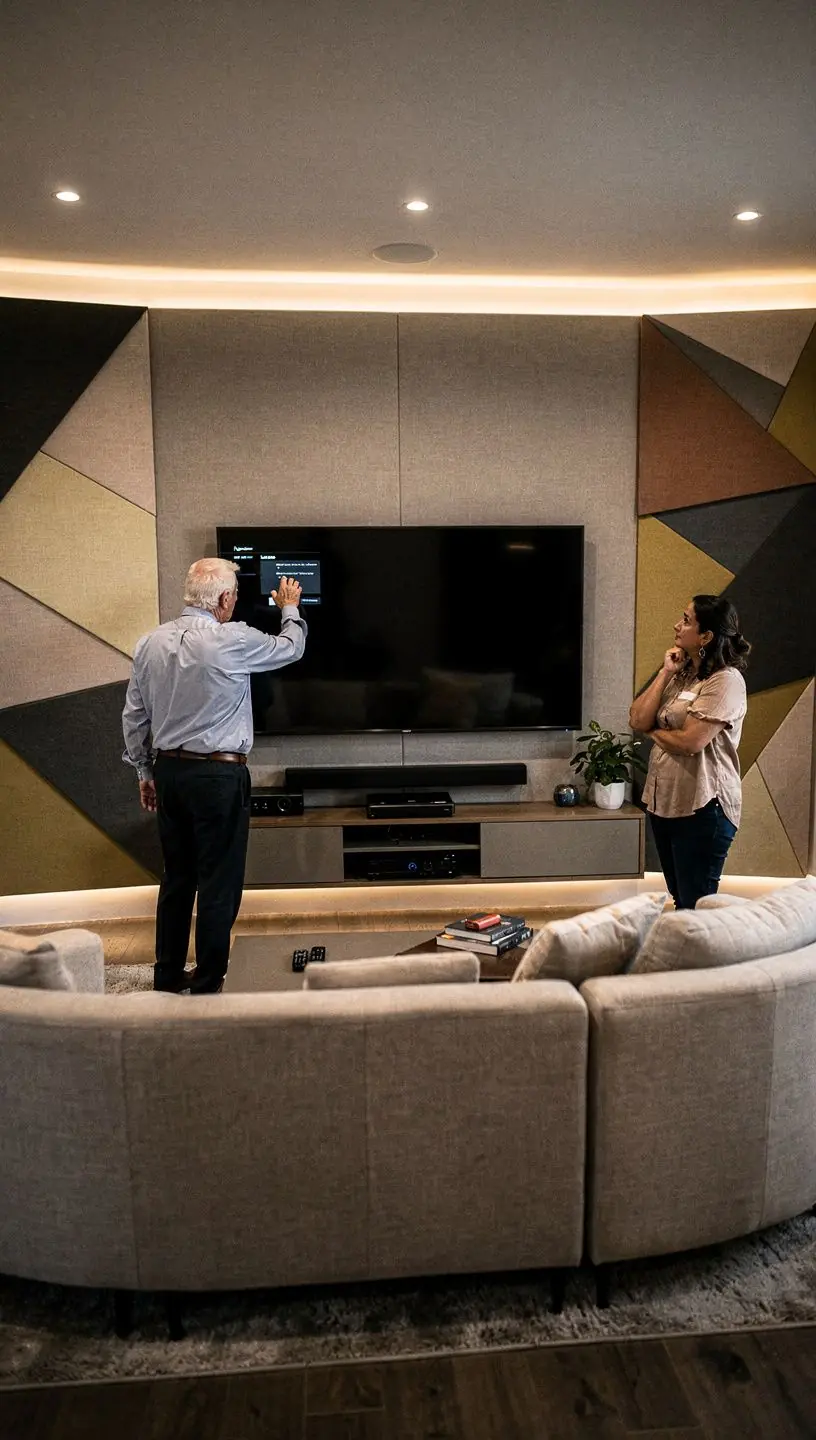 Pokój młodzieżowy z nowoczesnymi meblami i kreatywnymi akcentami.