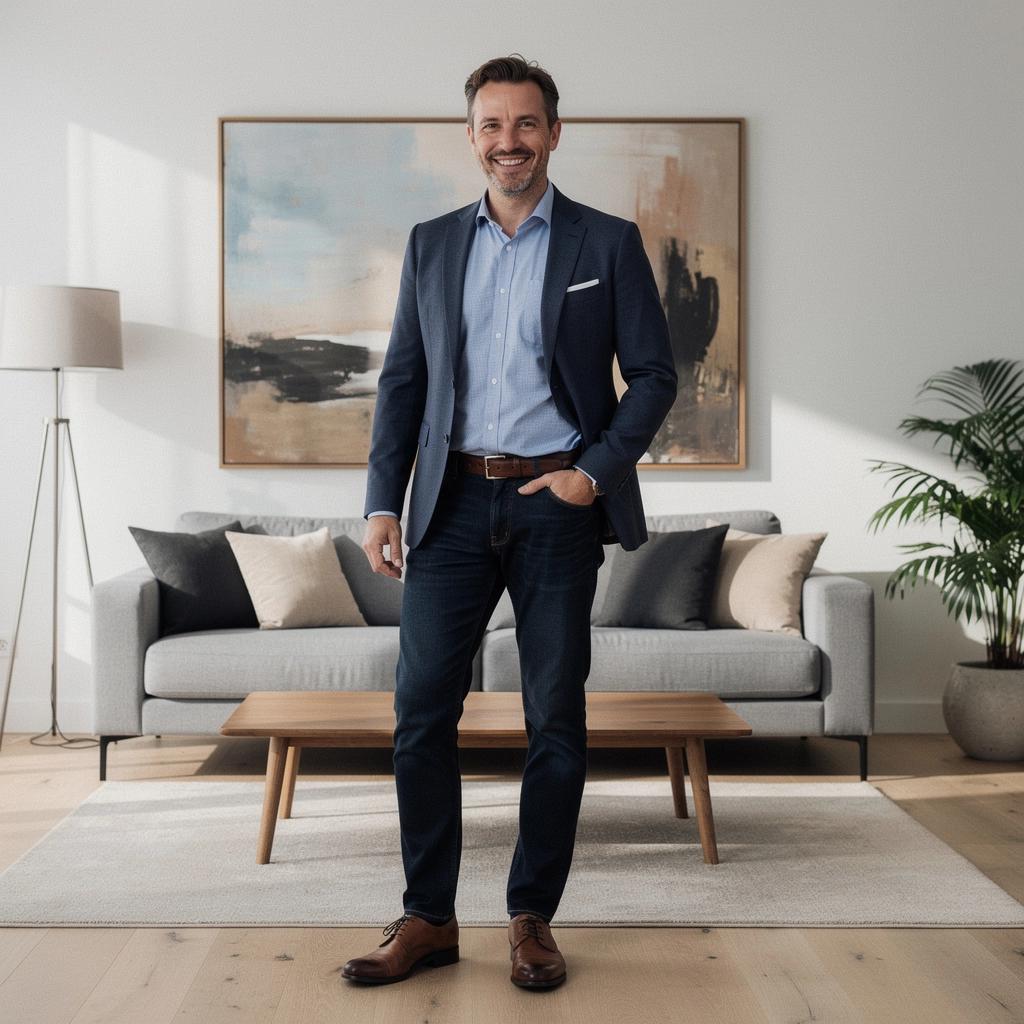 Sypialnia z dużym łóżkiem i przytulnymi dodatkami.